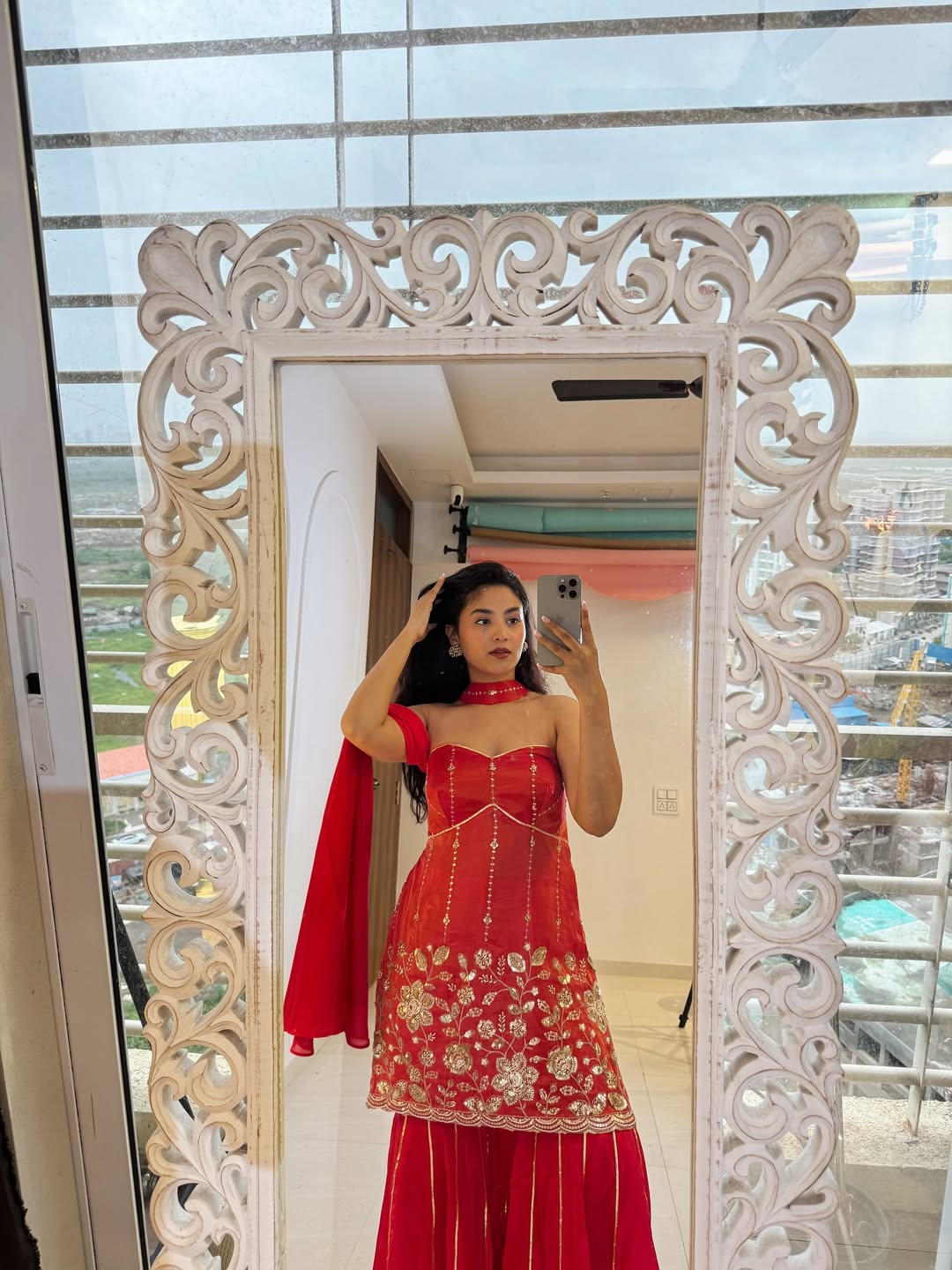 Rosé Radiance Sharara