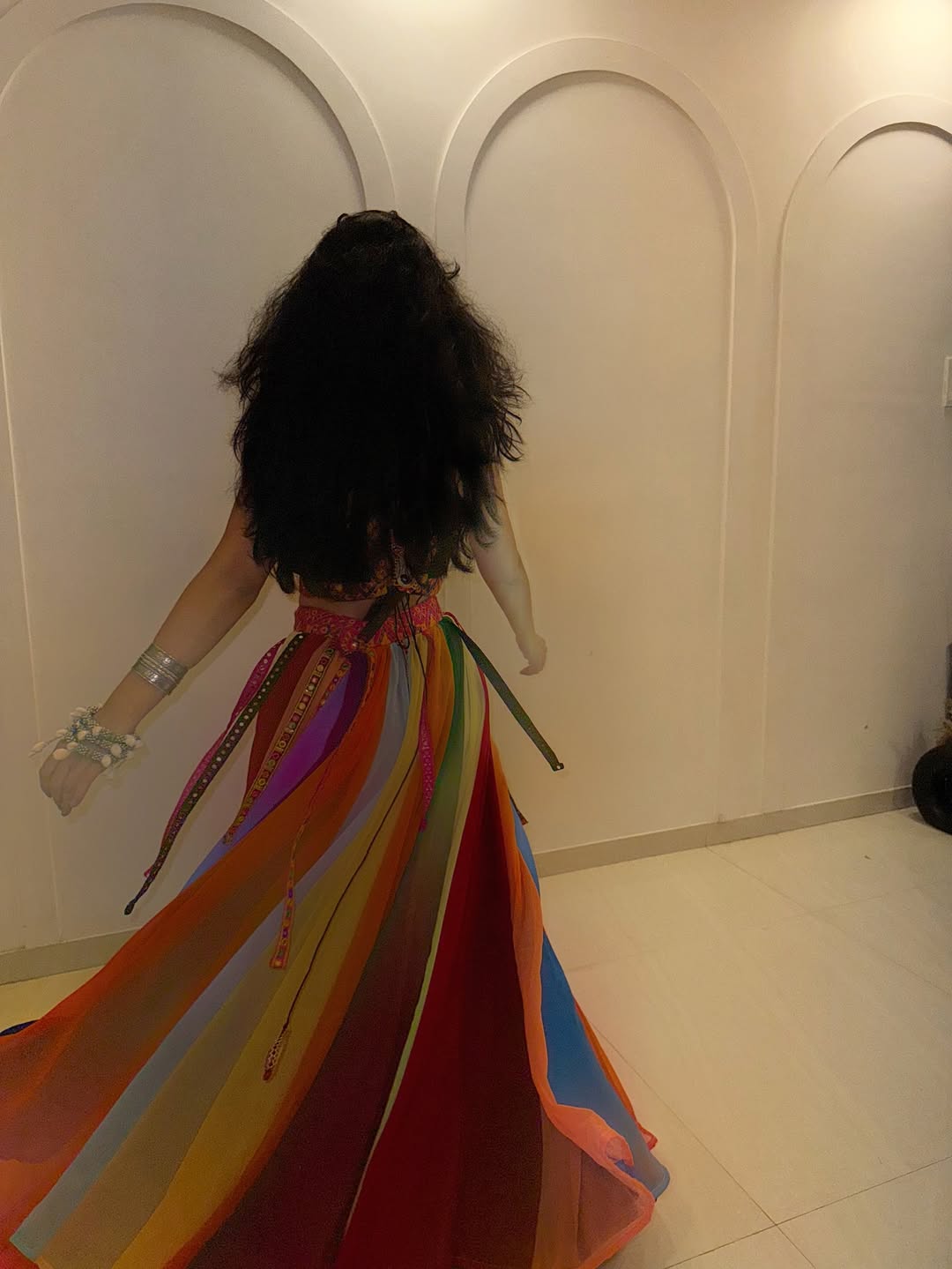 Colourful Raas Lehenga