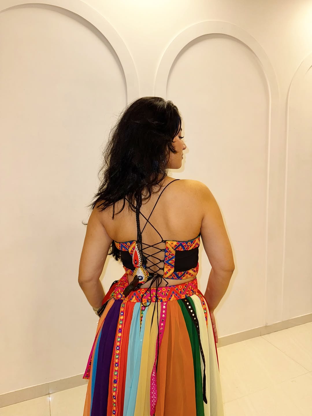 Colourful Raas Lehenga