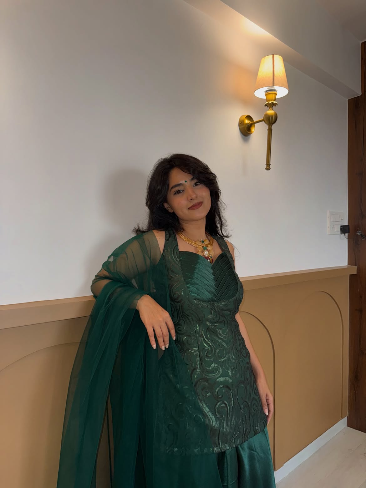 Jade Luxe Palazzo Co-ord