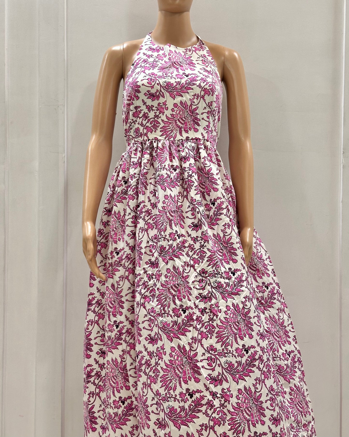 Rose Garden Halter Dress