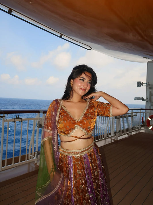 Sunehri Amethyst Royale