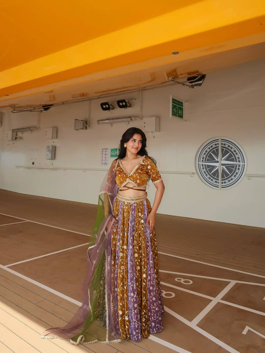 Sunehri Amethyst Royale