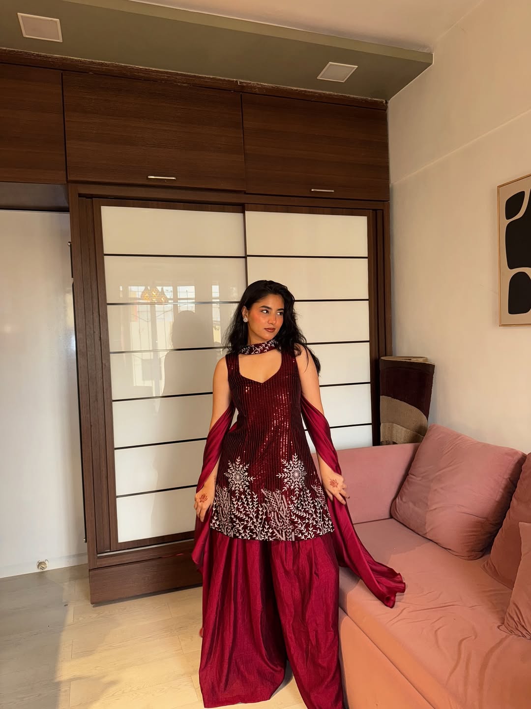 Velvet Crimson Bloom Set