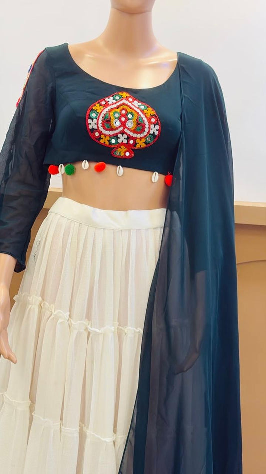 Black Blouse (Only Blouse)