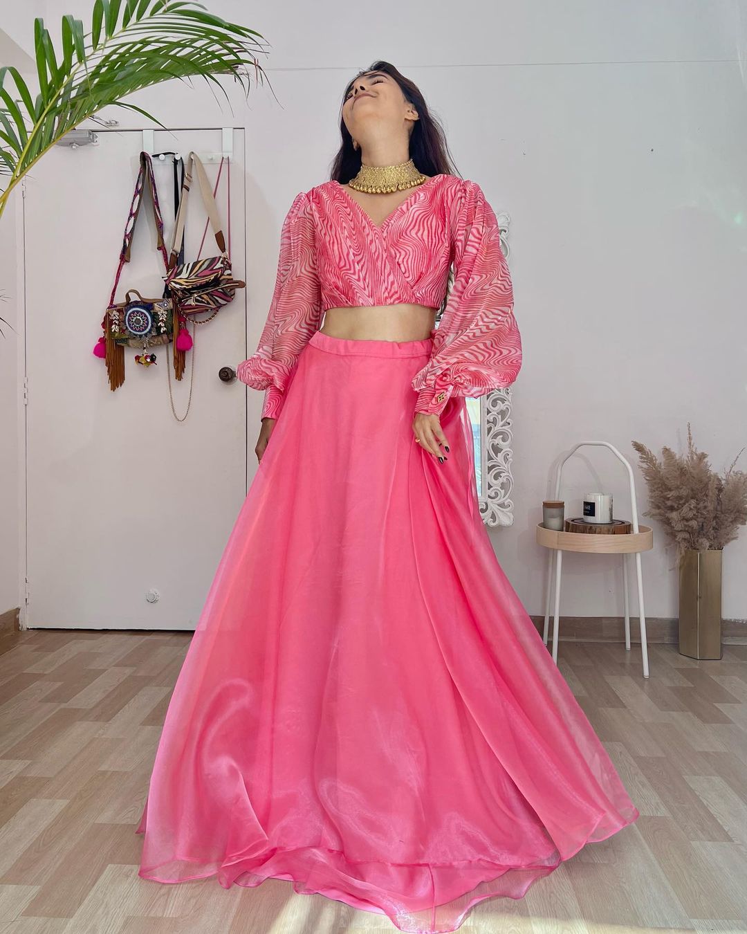 Pink Candly Lehenga