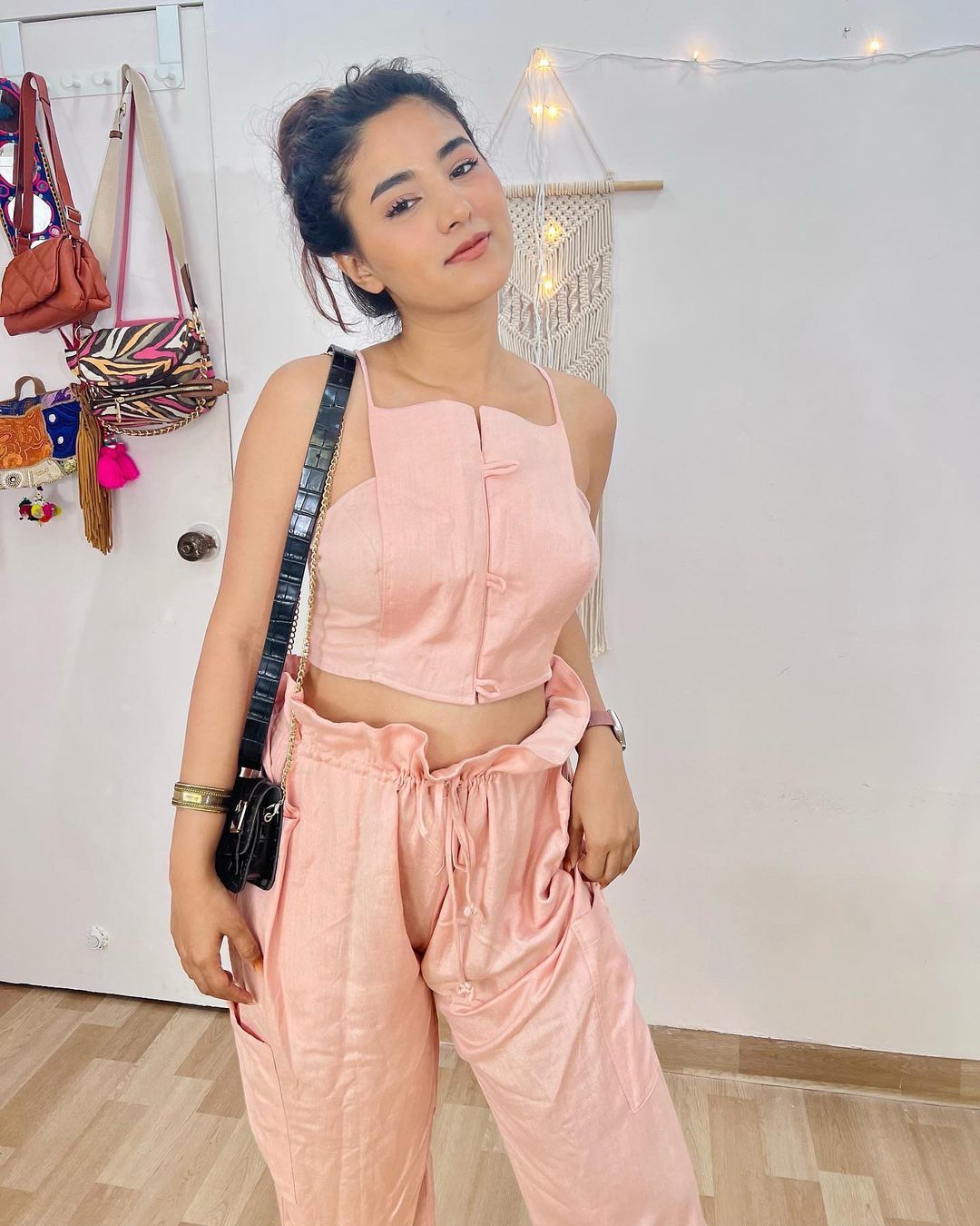 Blush pink co-ord set