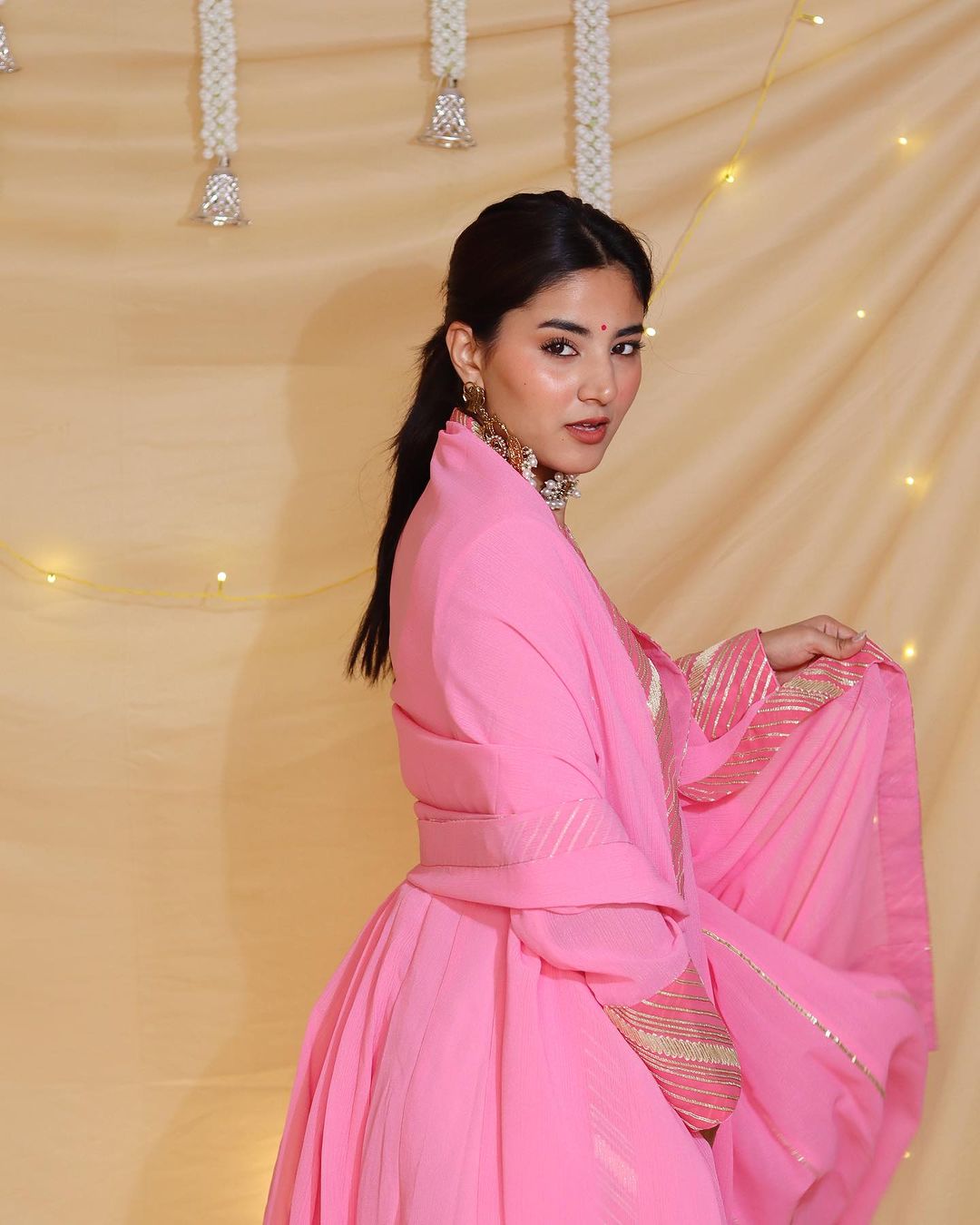 Mastani pink suit