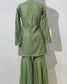 Pastel Green Work Sharara