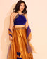 Royal blue lehenga