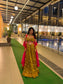 Antique Gold Embroidered Lehenga