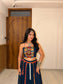 Midnight Mosaic Lehenga Set