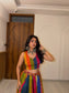 Rainbow Lehenga