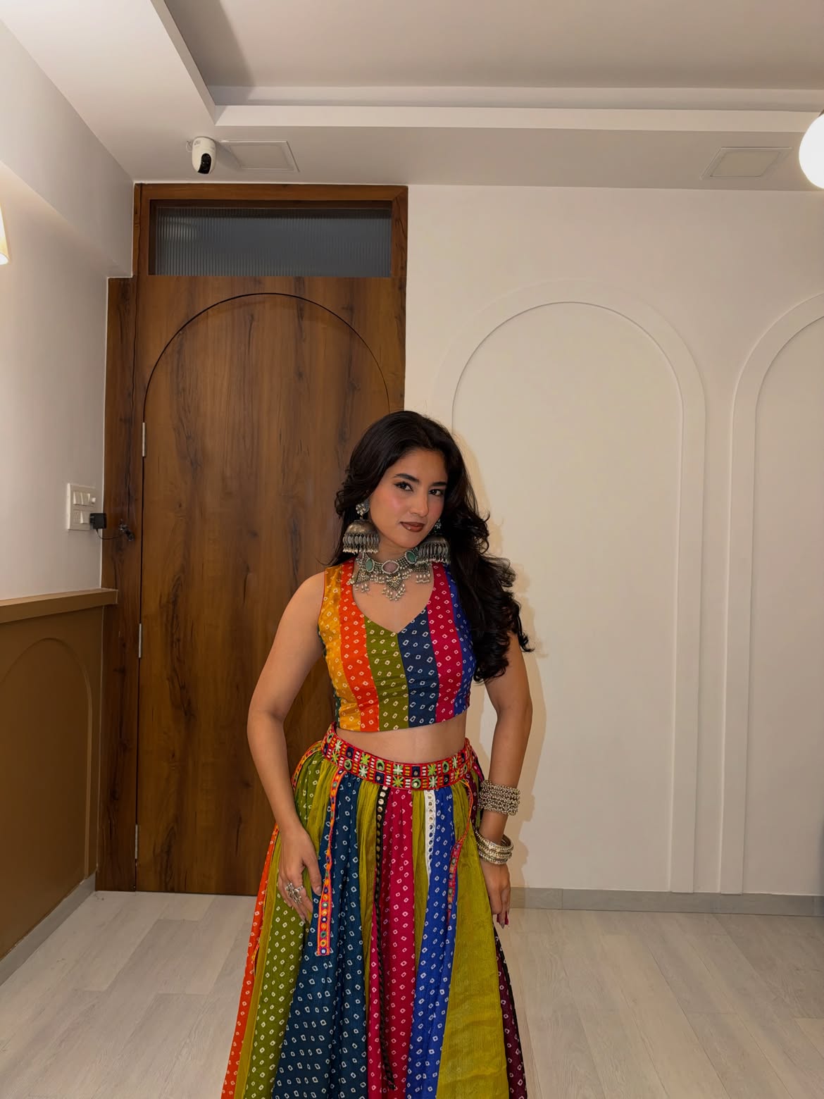 Rainbow Lehenga
