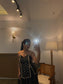 Noir Gold-Embellished