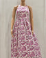 Rose Garden Halter Dress