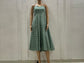 Emerald Ethnic Flare Dress