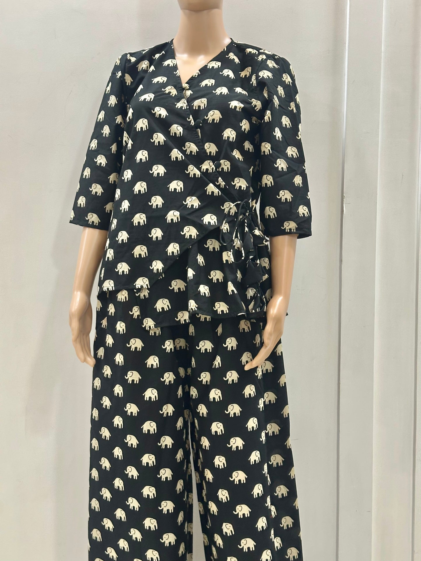 Midnight Elephant Co-ord Set