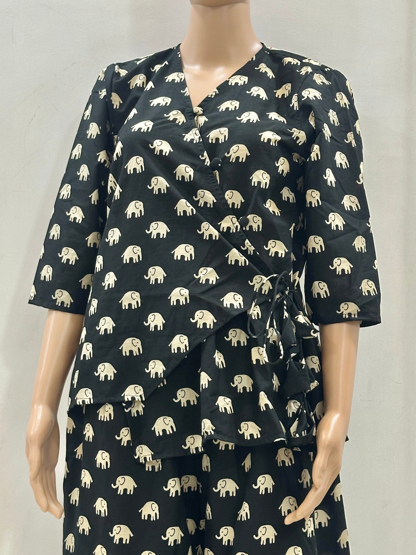 Midnight Elephant Co-ord Set