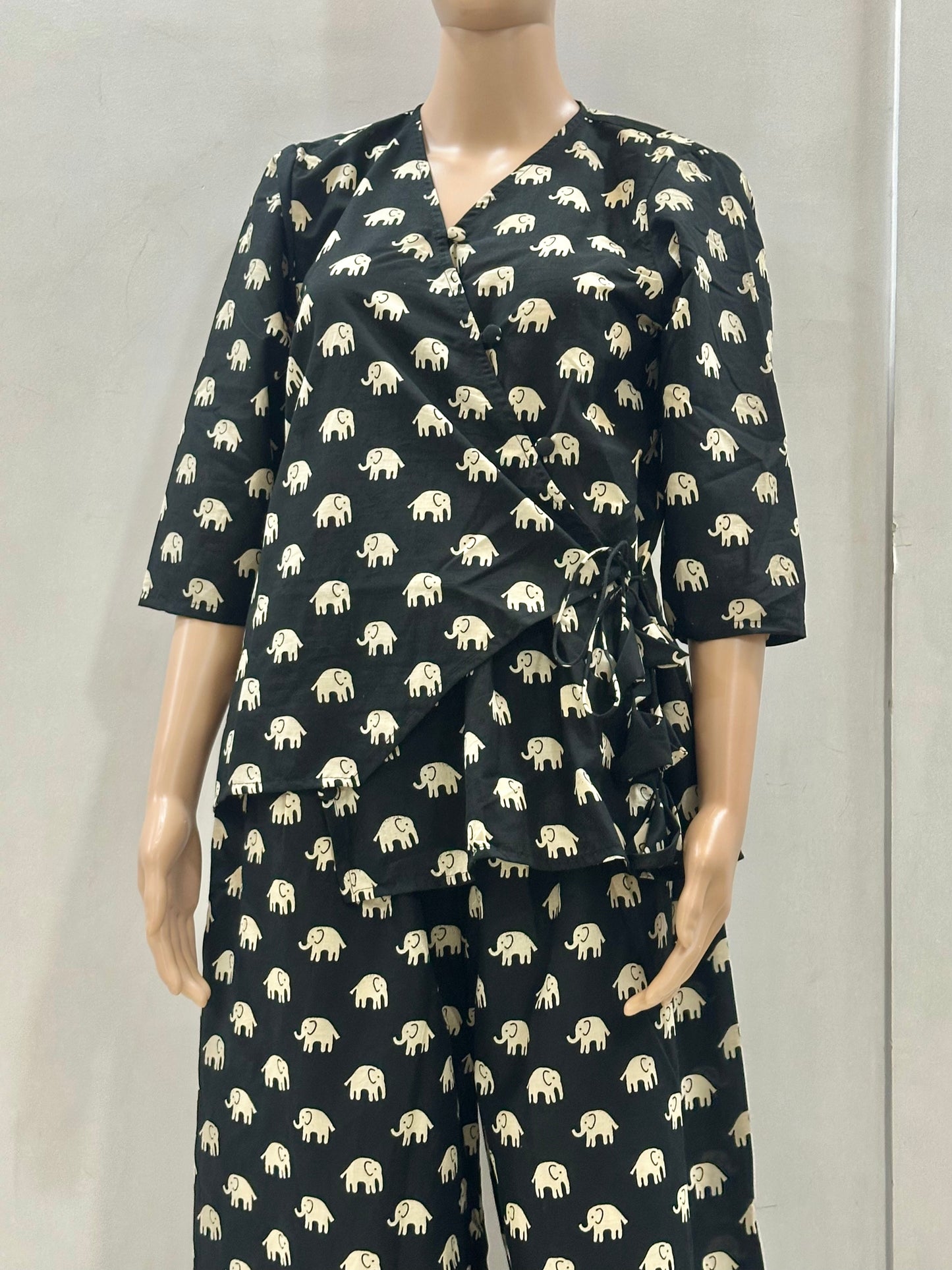 Midnight Elephant Co-ord Set