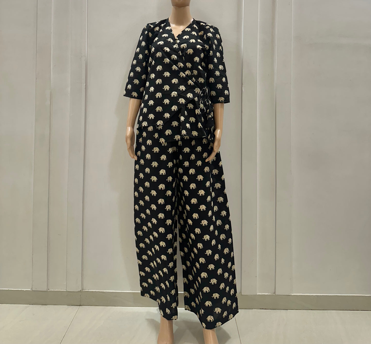 Midnight Elephant Co-ord Set