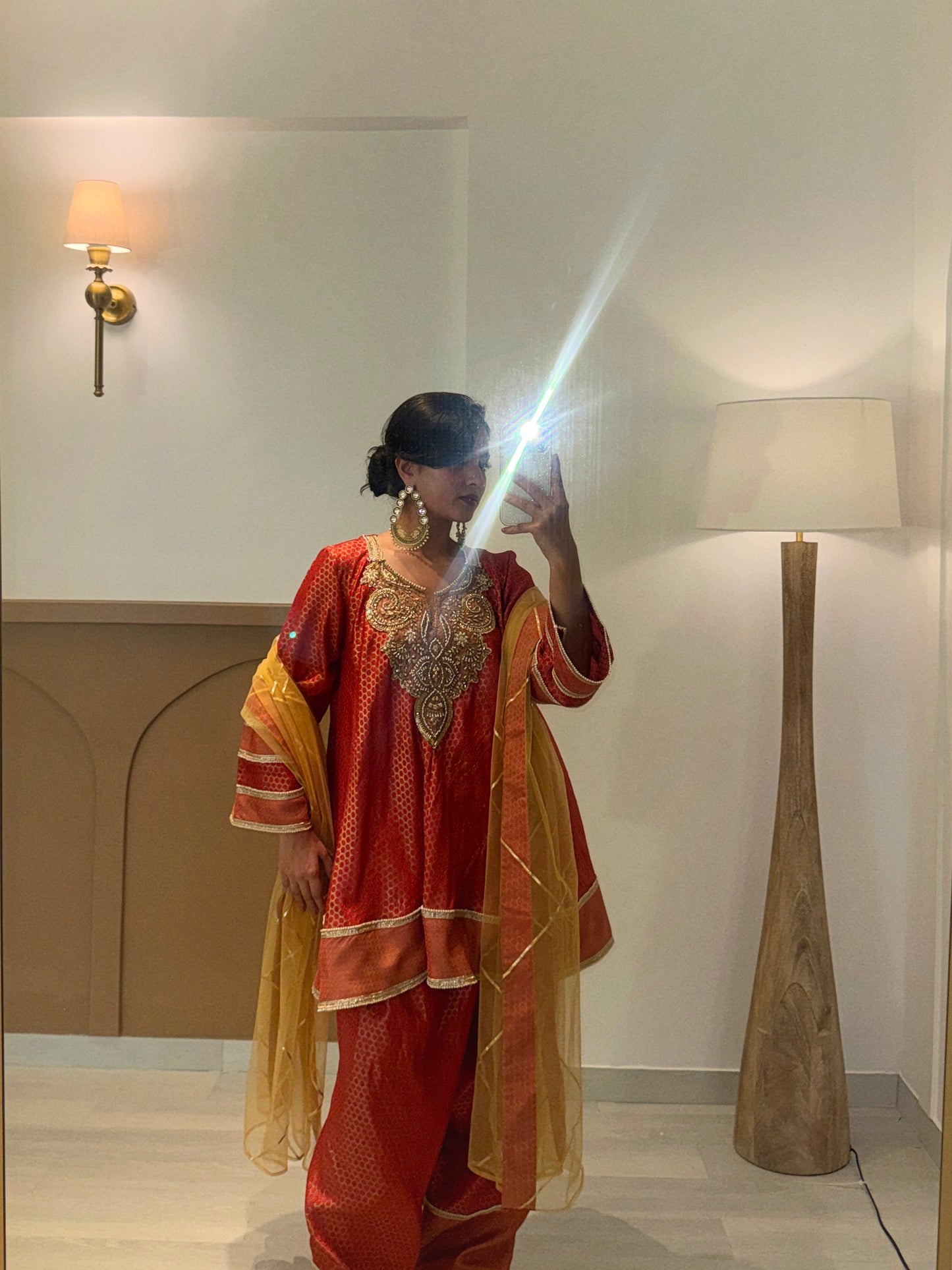 Crimson Noor Set