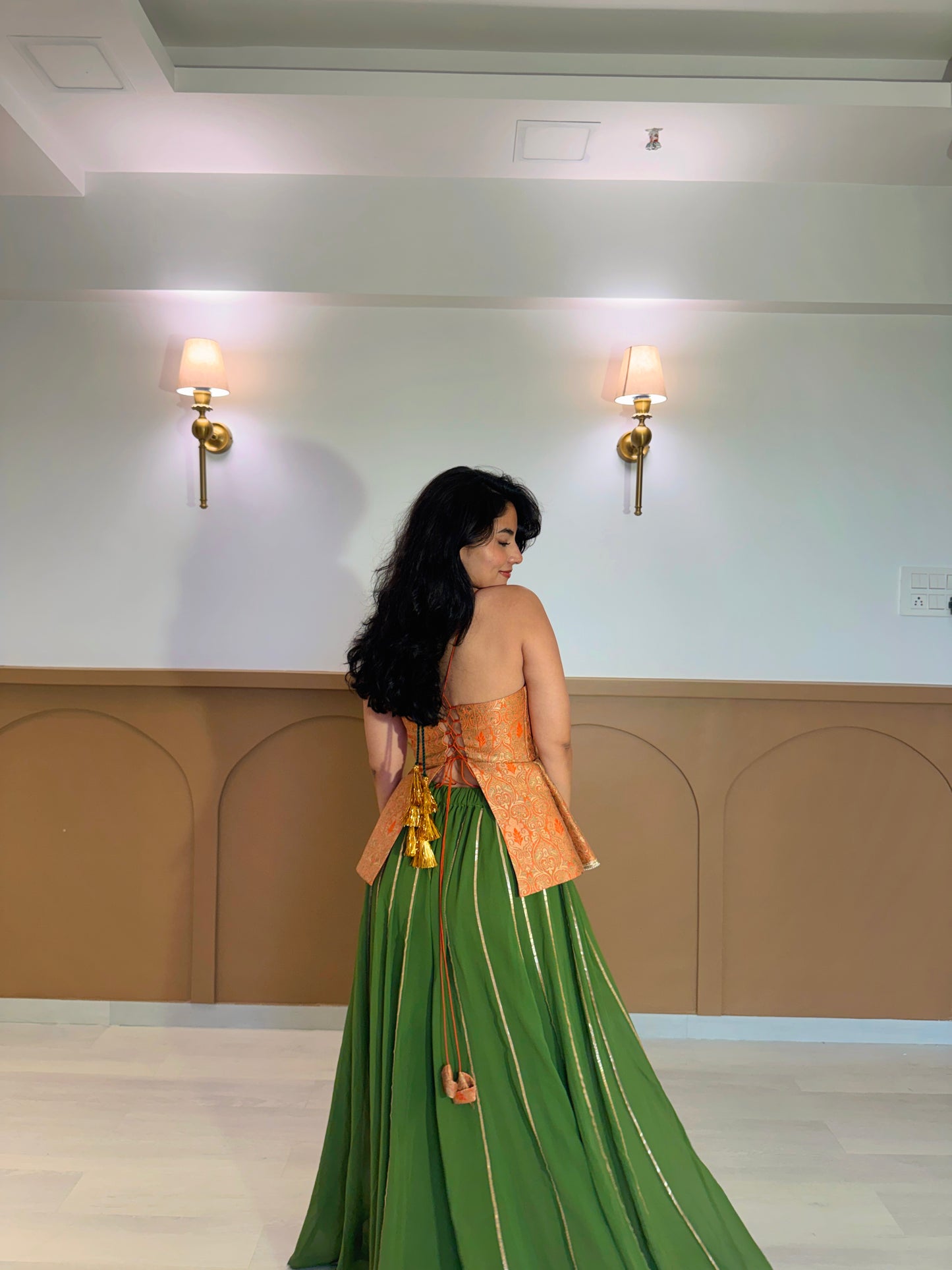 Citrus Royale Lehenga