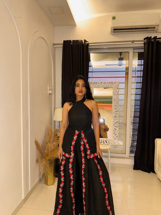 Midnight Scarlet Bloom