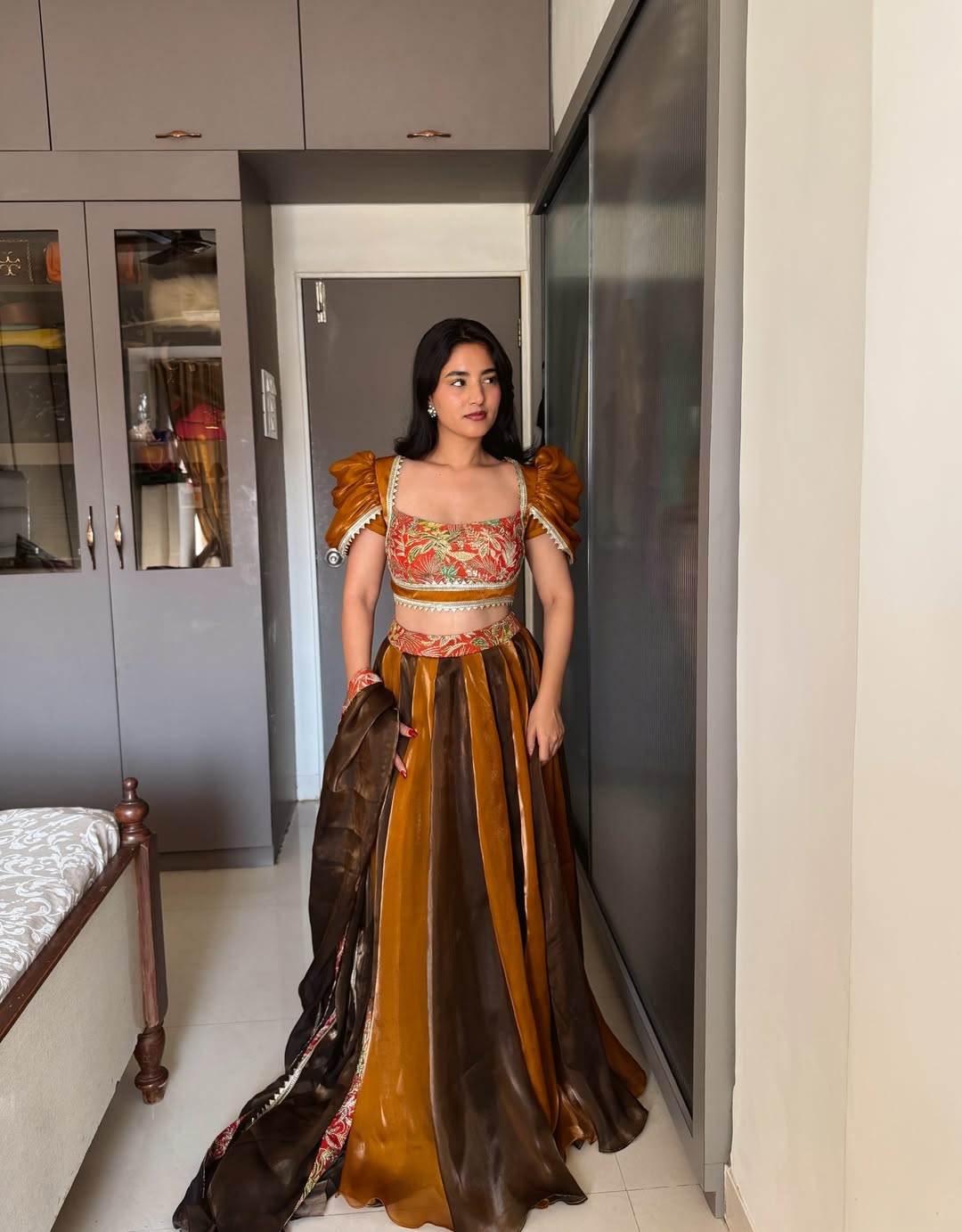 Kesar Katha Lehenga Set