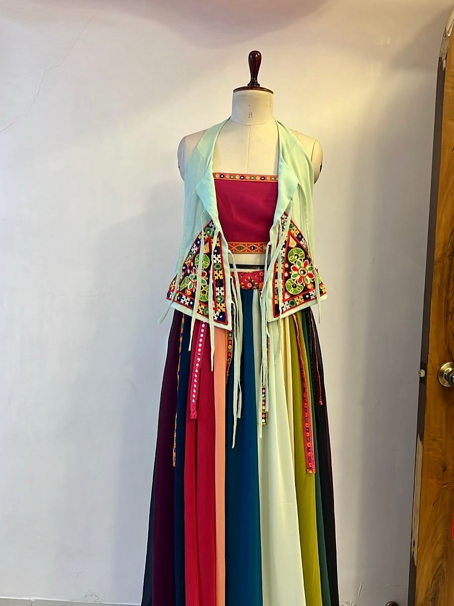 Powder Blue Lehengas