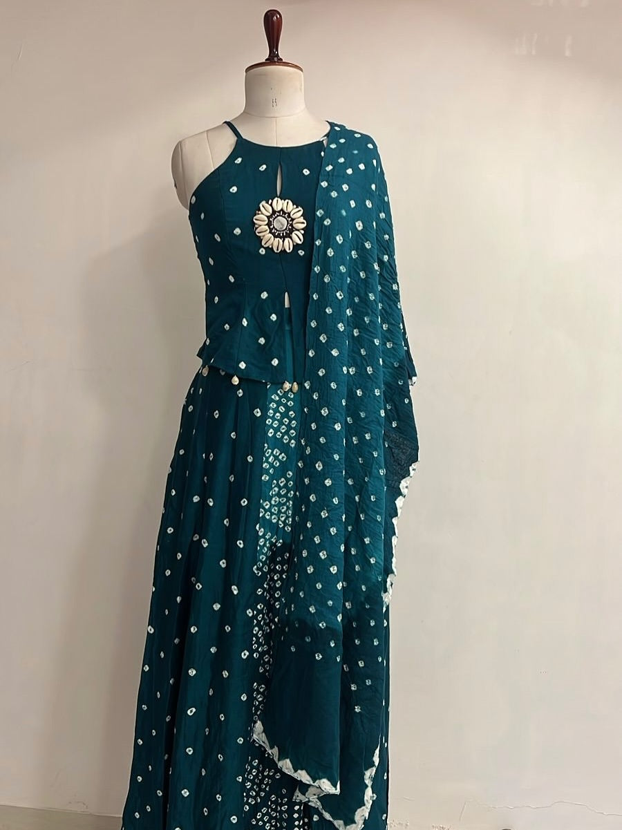 Shellora Bandhej Set