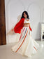 Ivory Elegance Navratri Lehenga Set