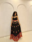 Midnight Flame Lehenga