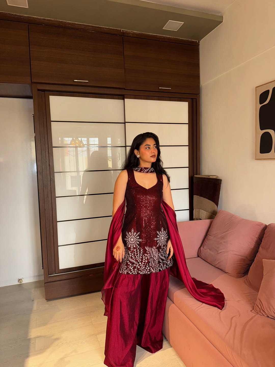 Velvet Crimson Bloom Set