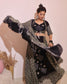 Navratri Black & Grey bandhani lehenga