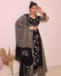 Navratri Black & Grey bandhani lehenga