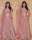 Rose Gold Sequin Lehenga