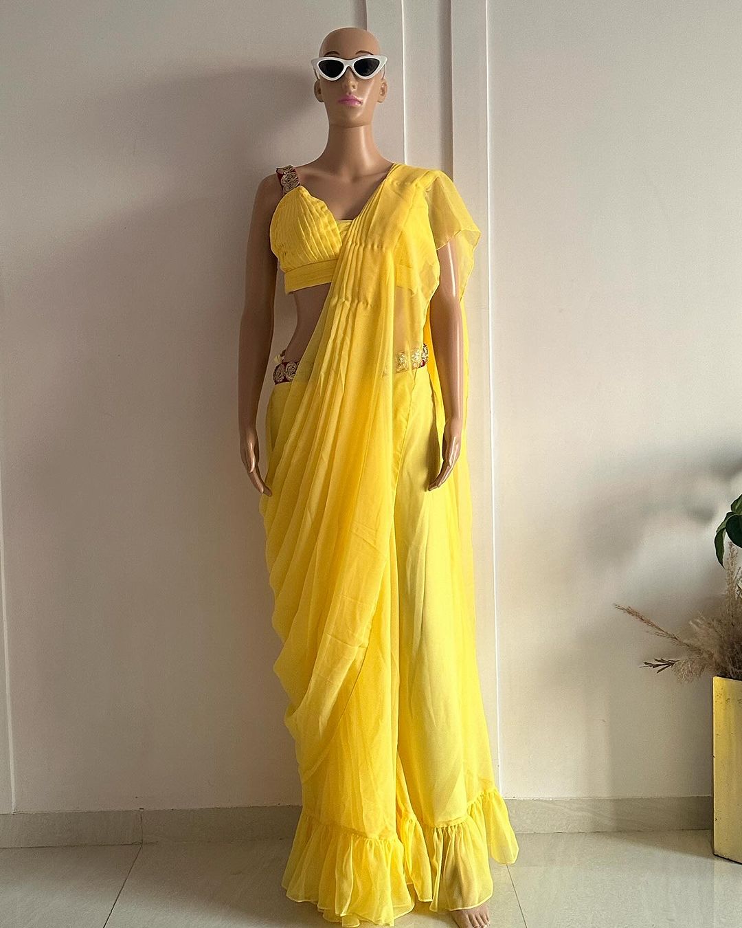 Sunflower Saree