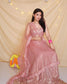 Rose Gold Sequin Lehenga