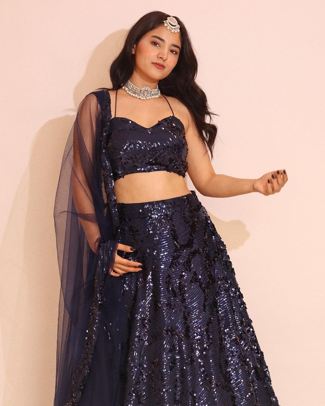 Moon Dreamy sequin lehenga