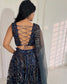 Midnight Blue Lehenga