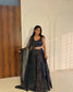 Midnight Blue Lehenga