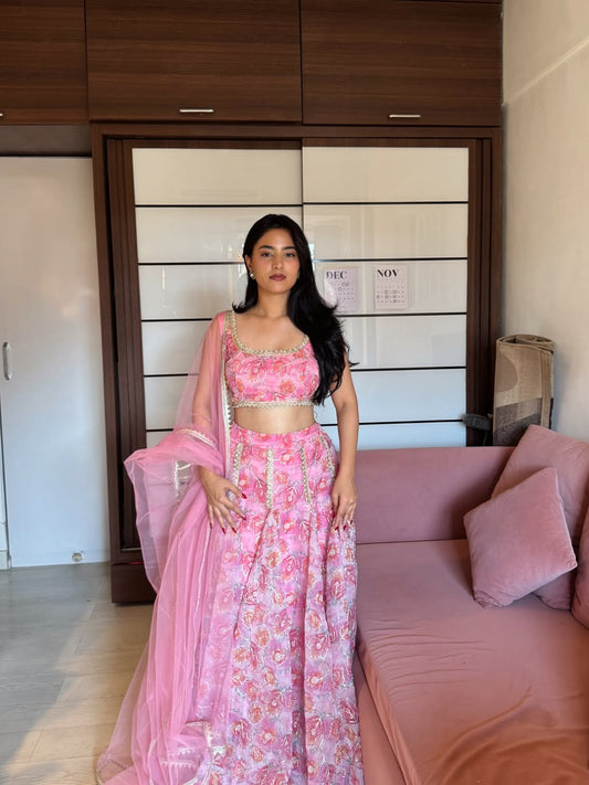 Soft Pink Lehenga