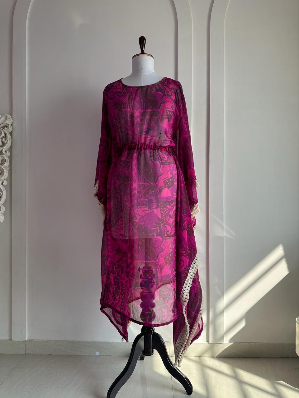 Raani Pink Kaftan