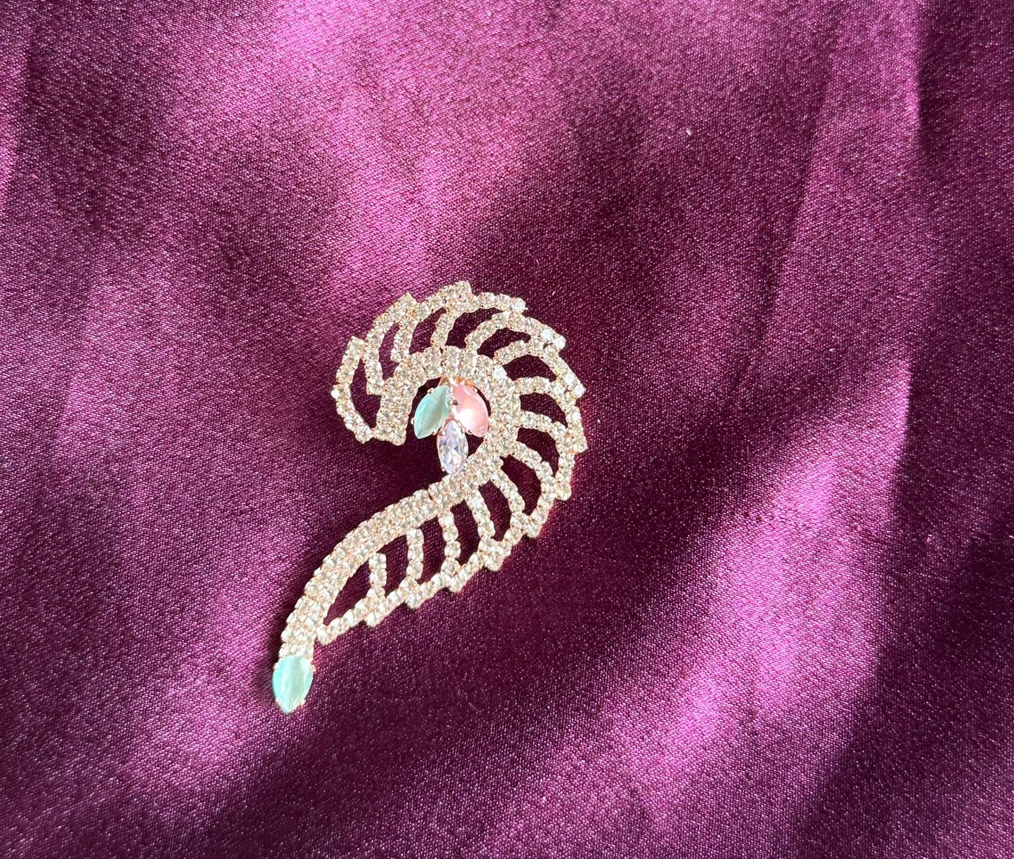 Pastel Green & Pink Ear Cuff