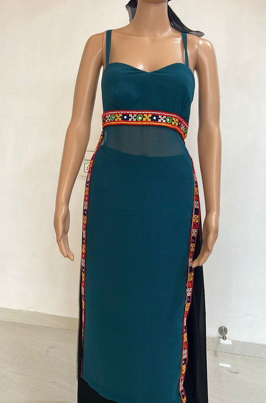 Teal Raas (Only Kurta)