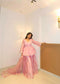 Rose Quartz Ruffle Set