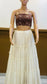 Brown Bandhani Blouse (Only Blouse)
