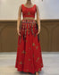 Red Navratri Set