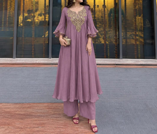 Lavender Luxe Suit Set